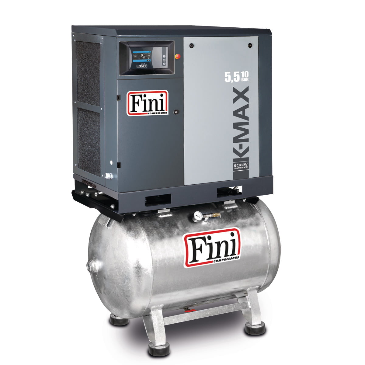 Fini_Schraubenkompressor_55-10-270-IE3 Fini Schraubenkompressor K-MAX 5,5-10-270 (IE3) – Bild 1