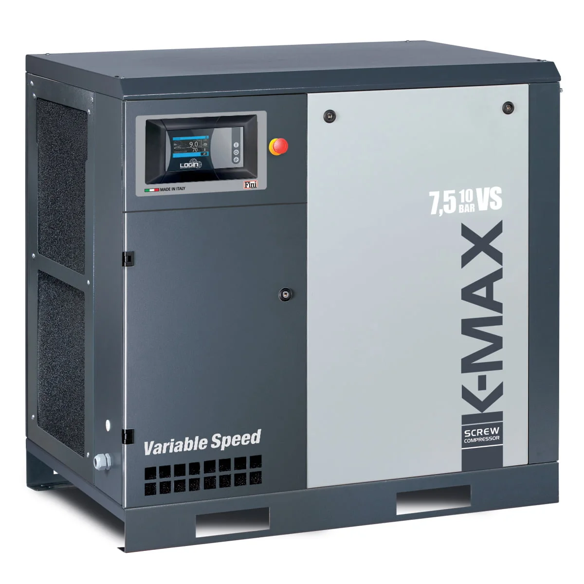 Fini_Schraubenkompressor_75-10-VS-IE3 Fini Schraubenkompressor K-MAX 7,5-10 VS (IE3) – Bild 1