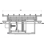 Holzkraft Arbeitsplatztisch  HT 300 M PSR – Bild 5