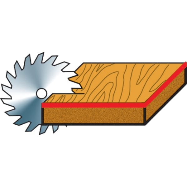 Holzkraft Besäum- und Fertigungsschnitt-Kreissägeblatt  KSB-BF 315/60 – Bild 5