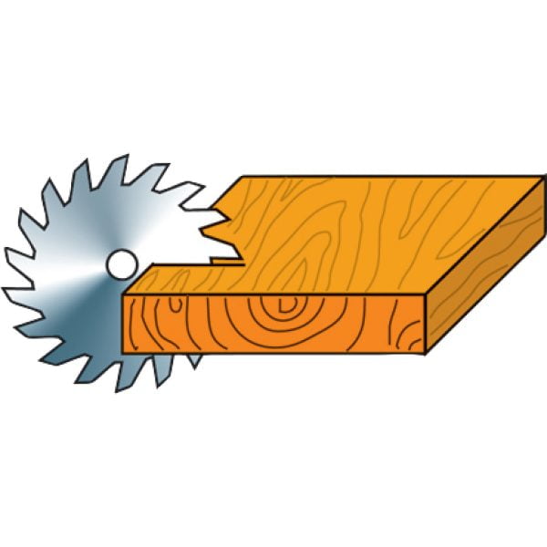 Holzkraft Zuschneid-Wechsel-Kreissägeblatt  KSB-WZ 315/28 – Bild 3