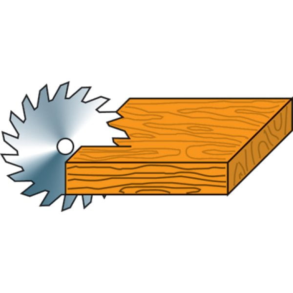 Holzkraft Zuschneid-Wechsel-Kreissägeblatt  KSB-WZ 315/28 – Bild 4