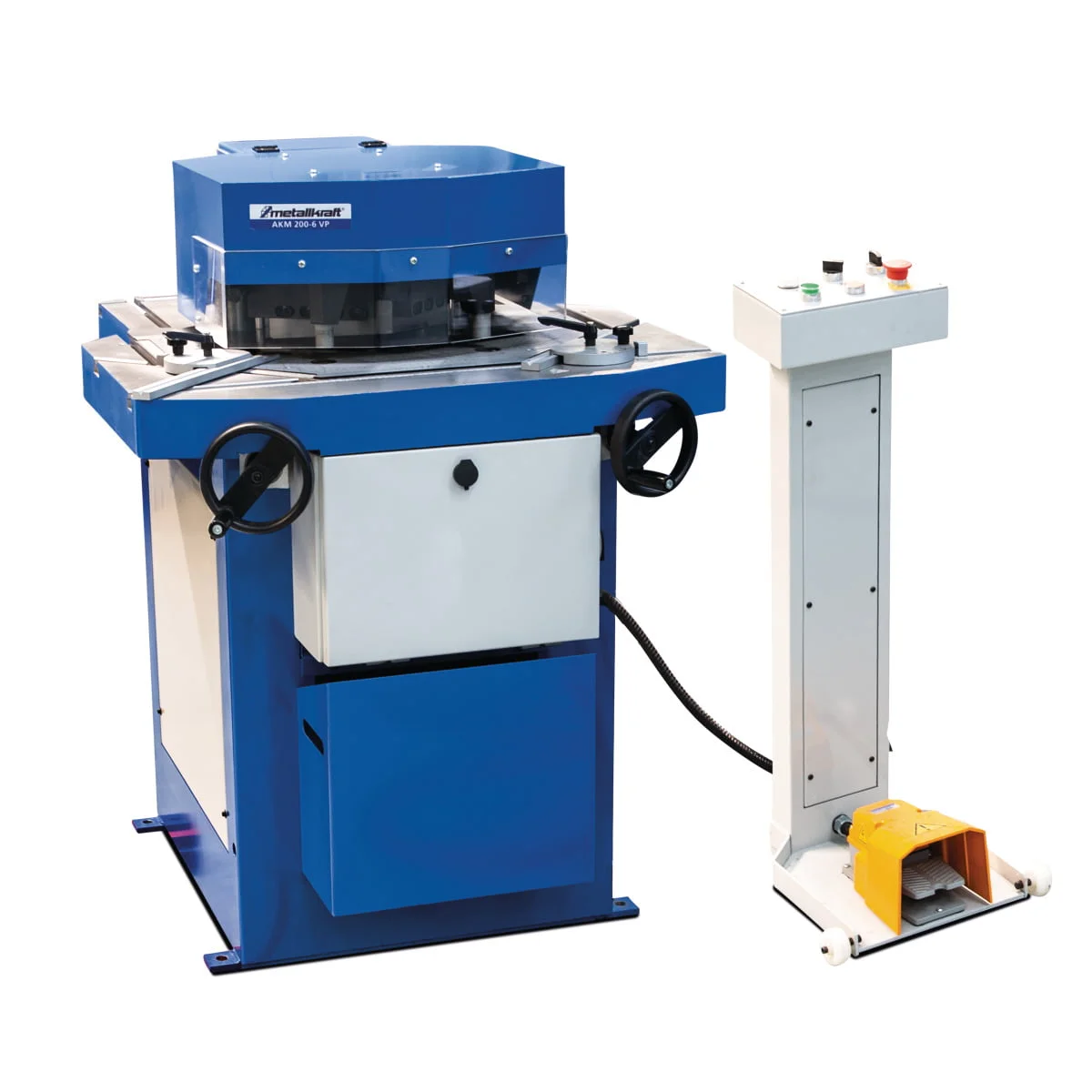 Metallkraft_Ausklinkmaschine-mit-Stanzstation_AKM-200-6-VP Metallkraft Ausklinkmaschine mit Stanzstation AKM 200-6 VP – Bild 1