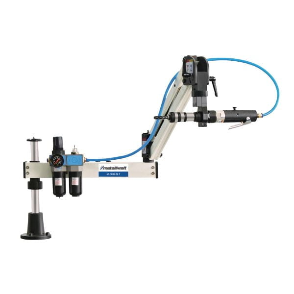 Metallkraft Pneumatische Gewindeschneidmaschine  GS 1000-12 P Aktions-Set inkl. Unterbau – Bild 2