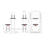 Metallkraft Vollhydraulische Reifenpresse  RPP 150 RI – Bild 5