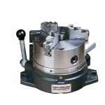 Optimum_Horizontal-Vertikal-Rundteiltisch mit 3-Backenfutter_RTE 165