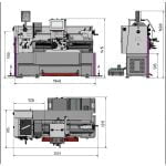 Optimum Leit- und Zugspindeldrehmaschine OPTIturn TH 4210V – Bild 5