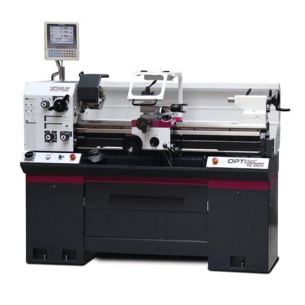 Optimum Leit- und Zugspindeldrehmaschine OPTIturn TM 3310V – Bild 1