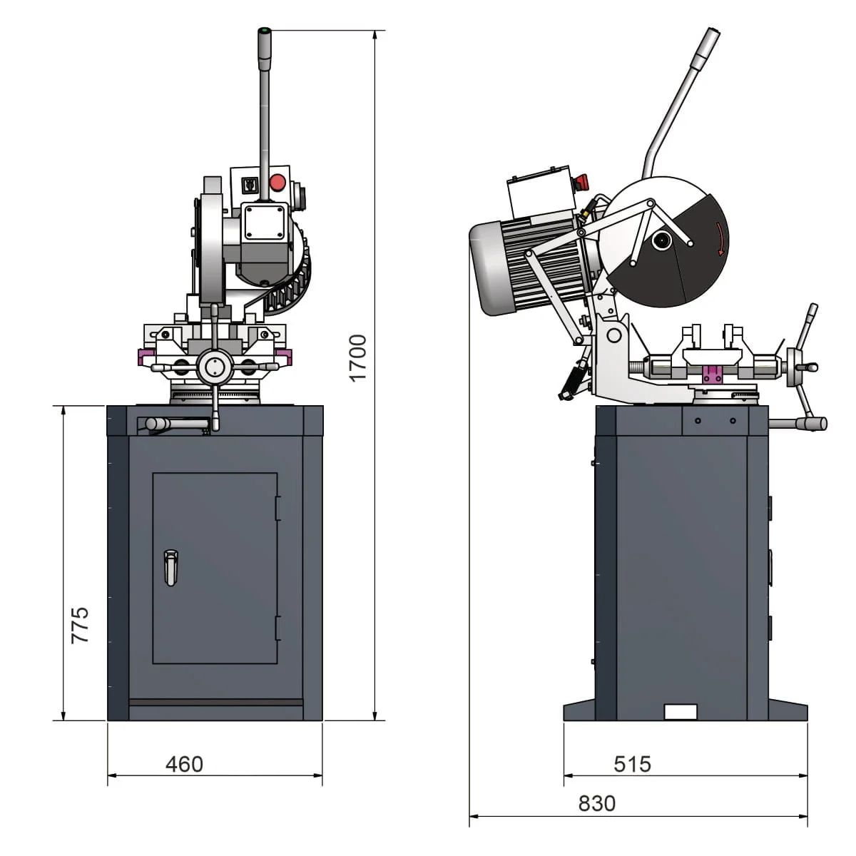 Optimum Manuelle Metallkreissägen OPTIsaw CS 275 – Bild 5