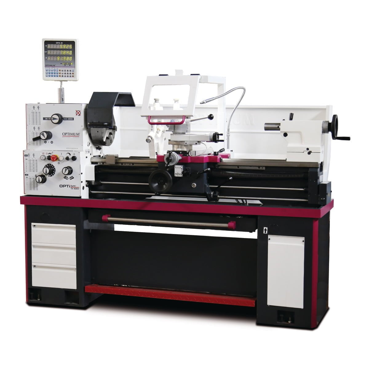 Optimum_Mechanikerdrehmaschine_TH-4010V Optimum Mechanikerdrehmaschine OPTIturn TH 4010V – Bild 1