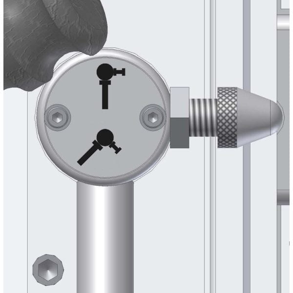 Optimum Säulenbohrmaschine OPTIdrill B 34HV Aktions-Set – Bild 5