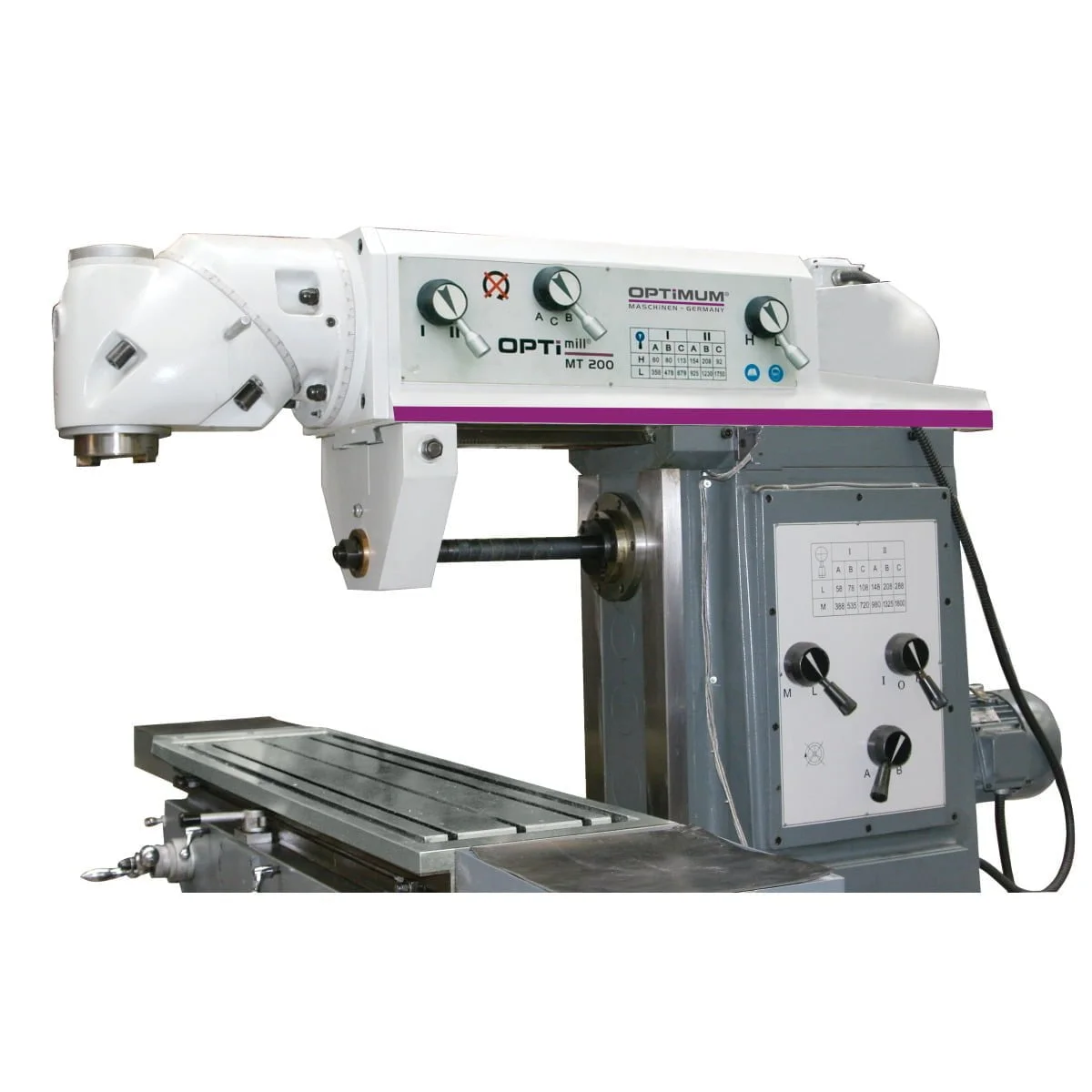 Optimum Universalfräsmaschine OPTImill MT 200 – Bild 2