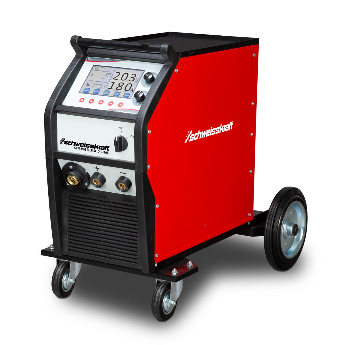 Schweisskraft_Fahrbarer-MIGMAG-Inverter_303i-SC-digital Schweisskraft Fahrbarer MIG/MAG-Inverter SYN-MIG 303i SC digital – Bild 1