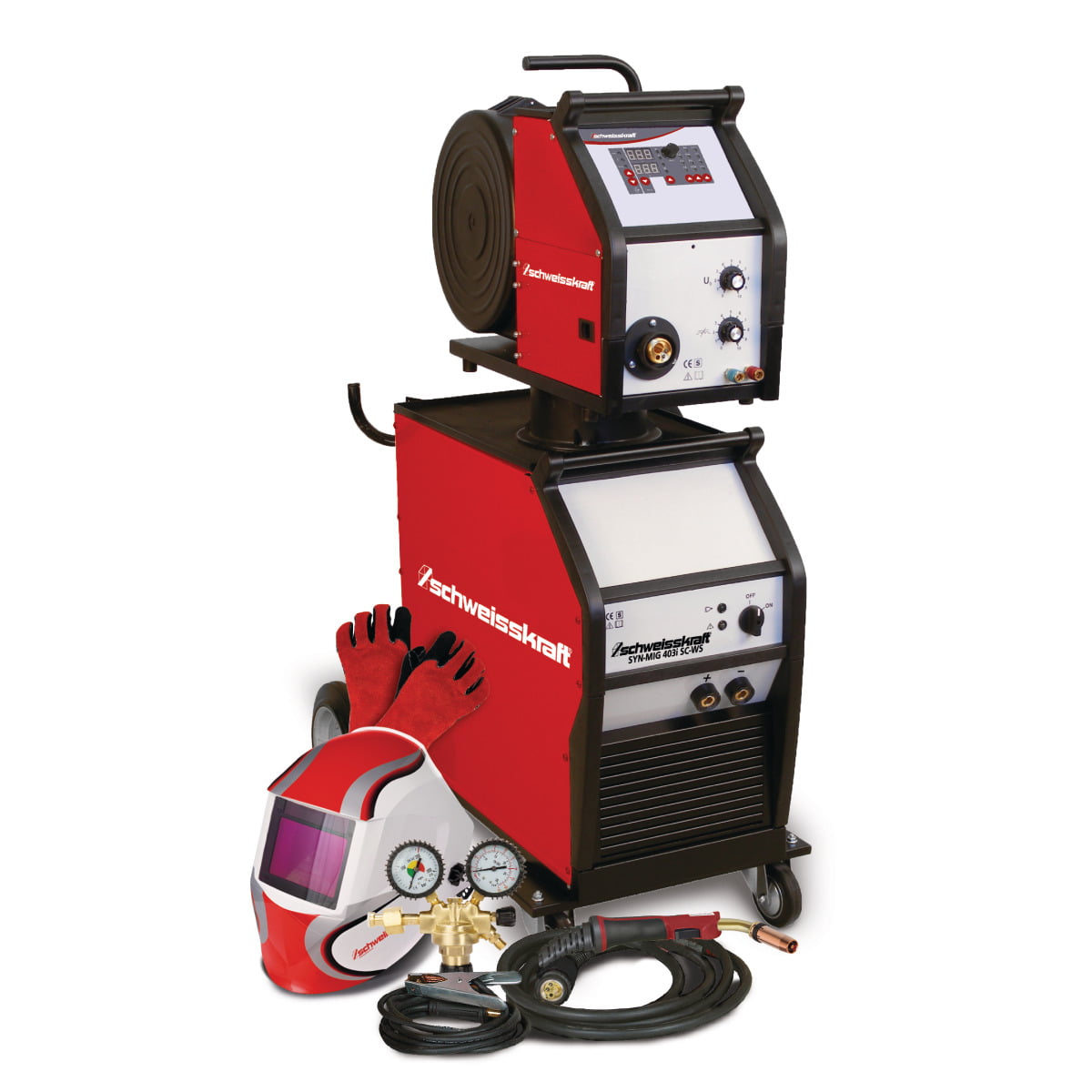 Schweisskraft_Fahrbarer-MIGMAG-Inverter_403i-SC-W-Set-5 Schweisskraft Fahrbarer MIG/MAG-Inverter SYN-MIG 403i SC-W Set – Bild 1