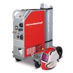Schweisskraft MIG/MAG Inverter-Schweißgerät PRO-ARC 300 W (Fahrwagen Profi, Bedienfeld unten) Aktions-Set