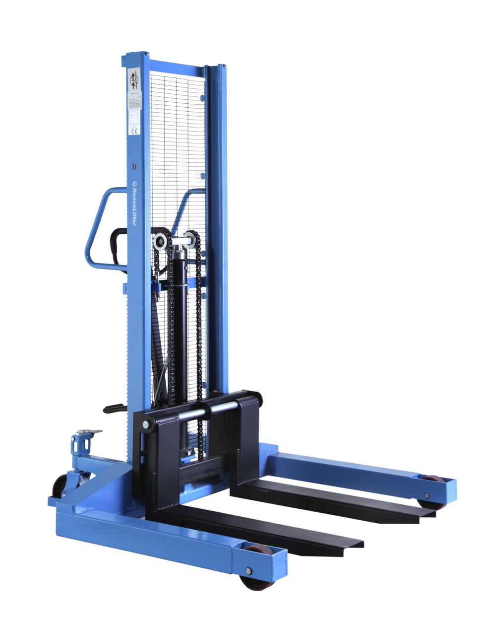 Hanse-Lifter-Breitspur-Hochhubwagen-SDJ1016BS-Tragfaehigkeit-1000-kg-Hubhoehe-bis-1600-mm-1 Hanse Lifter Breitspur-Hochhubwagen SDJ1016BS, Tragfähigkeit: 1000 kg, Hubhöhe bis 1600 mm – Bild 1