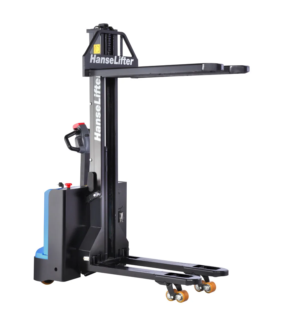 Hanse Lifter Deichselstapler E-DH1016-BF-I mit Initialhub, Hubhöhe: 1600 mm, Tragfähigkeit: 1000 kg – Bild 4