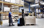 Hanse Lifter Deichselstapler E-DH1230MG-I-06 mit Initialhub, Hubhöhe: 3000 mm, Tragfähigkeit: 1200 kg – Bild 2