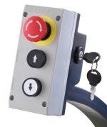 Hanse Lifter Flachform-Hubtisch HTF-G, Auffahrrampe, Hubhöhe: 755 mm, Tragfähigkeit: 1000 kg, Netzspannung: 380 V – Bild 5