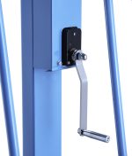 Hanse Lifter Handwinden-Minlifter MES200, Tragfähigkeit: 200 kg, Hubhöhe: 1500 mm – Bild 5