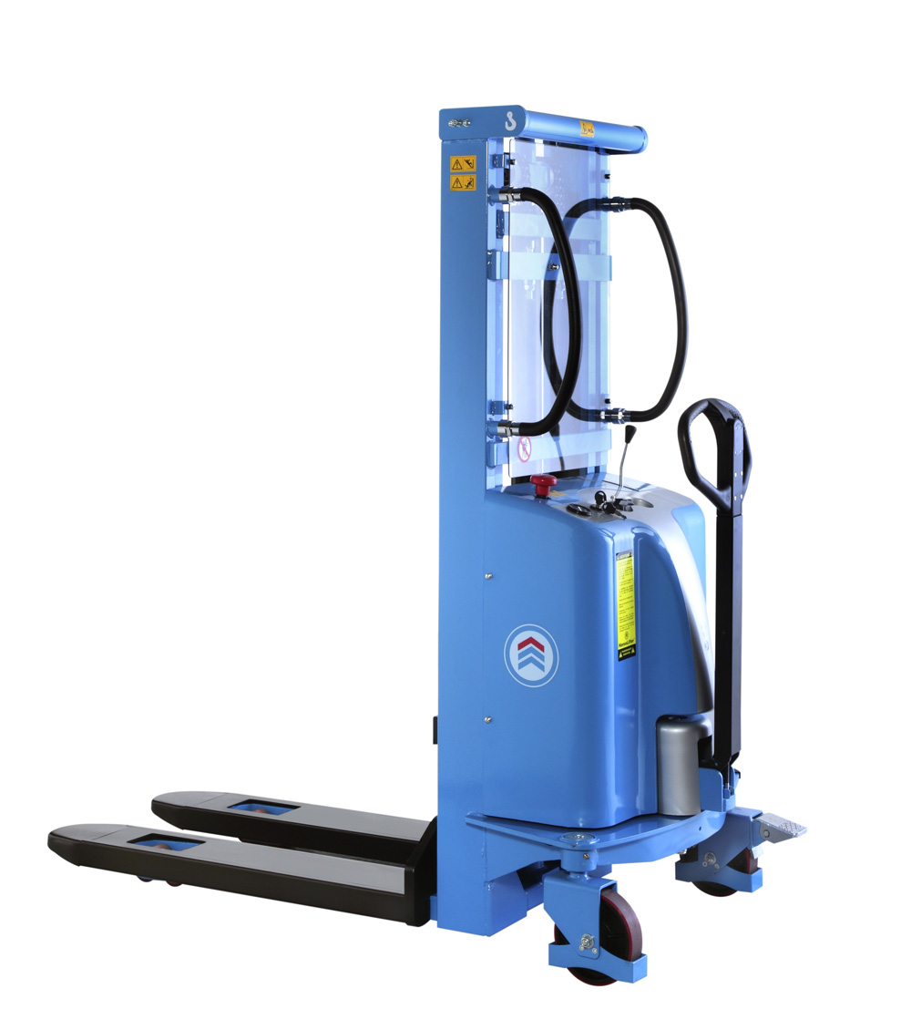 Hanse-Lifter-Hochhubwagen-E-SDJ1525-Tragfaehigkeit-1500-kg-Hubhoehe-2500-mm Hanse Lifter Hochhubwagen E-SDJ1525, Tragfähigkeit: 1500 kg, Hubhöhe: 2500 mm – Bild 1