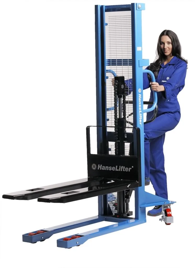 Hanse Lifter Hochhubwagen SDJ1025, Tragfähigkeit: 1000 kg, Hubhöhe: 2500 mm – Bild 2
