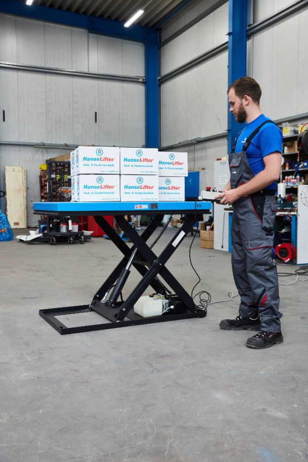 Hanse Lifter Hubtisch HIW1.0, Tragfähigkeit: 500 kg, Hubhöhe: 1010 mm, Netzspannung: 380 V – Bild 2