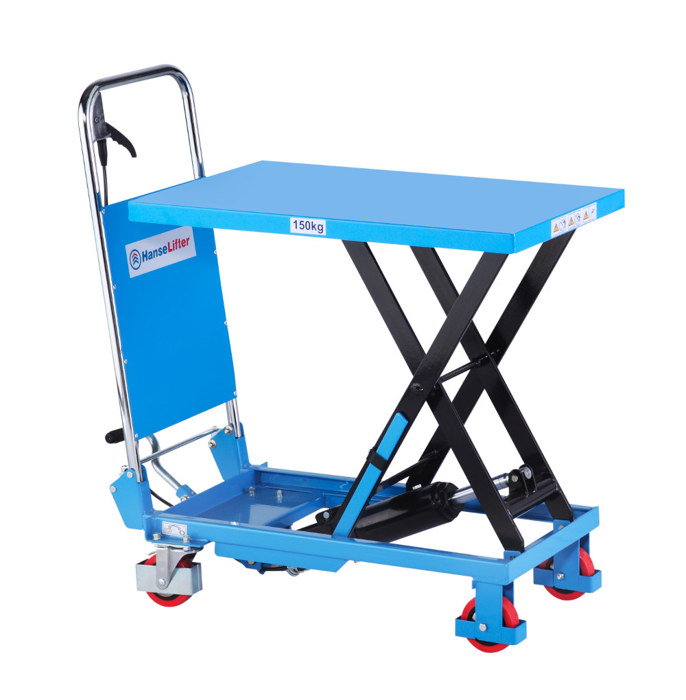 Hanse-Lifter-Hubtischwagen-SPA500-Hubhoehe-900-mm-Tragfaehigkeit-500-kg Hanse Lifter Hubtischwagen SPA500, Hubhöhe: 900 mm, Tragfähigkeit: 500 kg – Bild 1