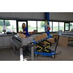 Hanse Lifter Neigehubtischwagen NHT400, Hubhöhe 900 mm, Tragfähigkeit: 400 kg – Bild 6