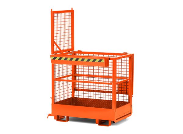 Hanse Lifter RR Arbeitskorb Typ RAK-DUO, RAL 2004 Reinorange – Bild 1