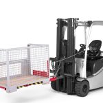 Hanse Lifter RR Gitterboxwender Typ RGW, RAL 3000 Feuerrot