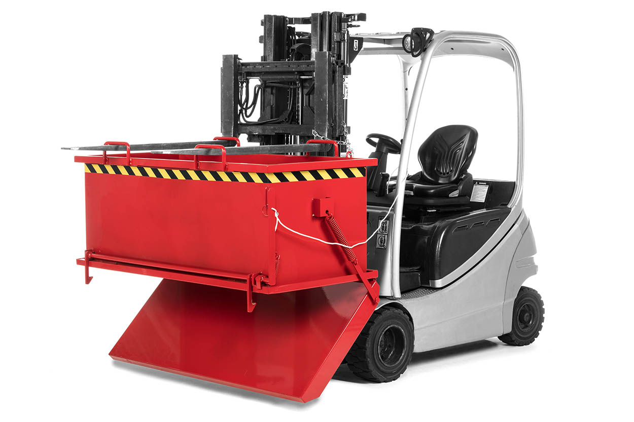 Hanse-Lifter-RR-Klappbodenbehaelter-RKB-100-1000-dm³-RAL-3000-Feuerrot Hanse Lifter RR Klappbodenbehälter RKB-100, 1000 dm³, RAL 3000 Feuerrot – Bild 1