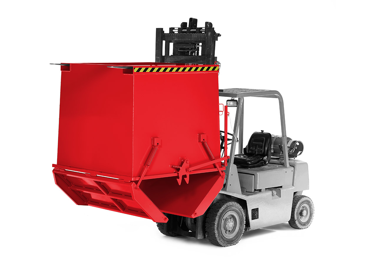 Hanse-Lifter-RR-Klappbodenbehaelter-RKC-100-1000-dm³-RAL-3000-Feuerrot Hanse Lifter RR Klappbodenbehälter RKC-100, 1000 dm³, RAL 3000 Feuerrot – Bild 1