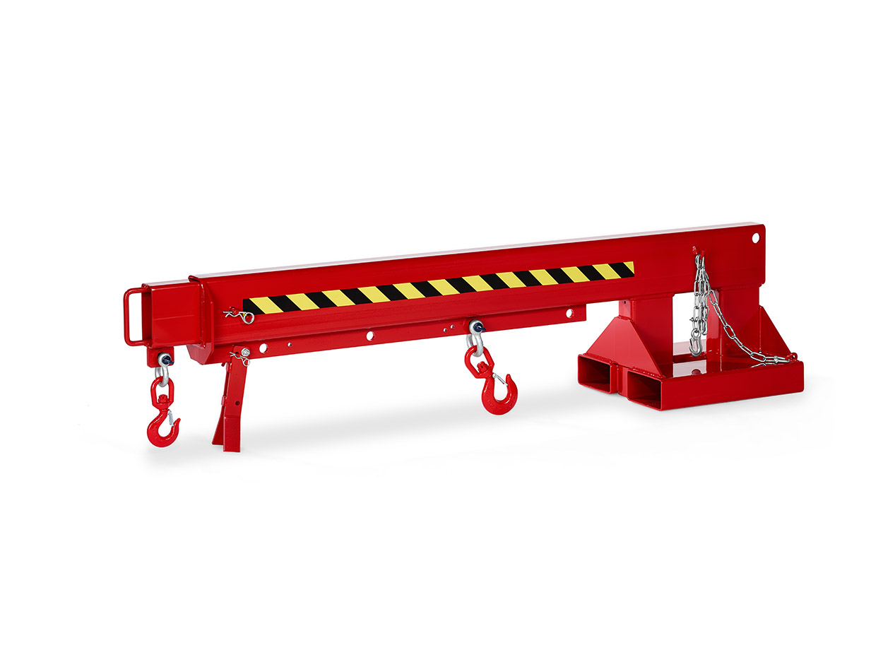 Hanse-Lifter-RR-Kranarm-RKA-3-2-Haken-6-fach-ausziehbar-RAL-3000-Feuerrot-1 Hanse Lifter RR Kranarm RKA-3, 2 Haken, 6-fach ausziehbar, RAL 3000 Feuerrot – Bild 2