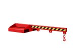 Hanse Lifter RR Lastarm TYP RLA 1t, 1500 mm, RAL 3000 Feuerrot – Bild 2