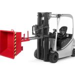 Hanse Lifter RR Minikipper Typ RMI-25, 250 dm³, RAL 3000 Feuerrot