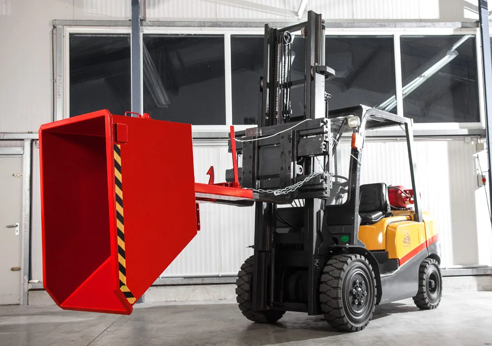 Hanse Lifter RR Universalkipper Typ RUK-125, 1250 dm³, RAL 3000 Feuerrot – Bild 2
