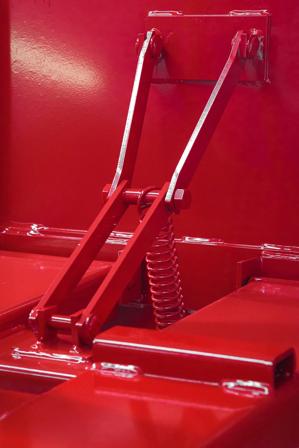 Hanse Lifter RR Universalkipper Typ RUK-125, 1250 dm³, RAL 3000 Feuerrot – Bild 3