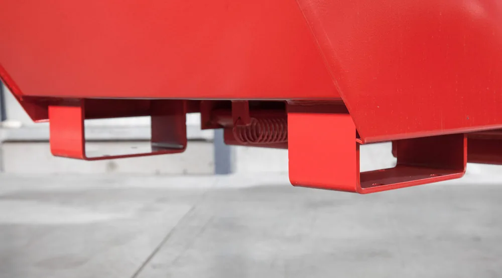 Hanse Lifter RR Universalkipper Typ RUK-125, 1250 dm³, RAL 3000 Feuerrot – Bild 5