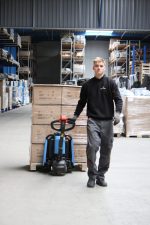 Hanse Lifter Voll- Elektrohubwagen E-LI-FLOW, Tragfähigkeit: 1500 kg