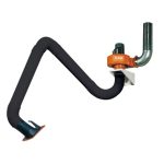 Elmag Abluftset mit Absaugarm 2m in Rohrausf.