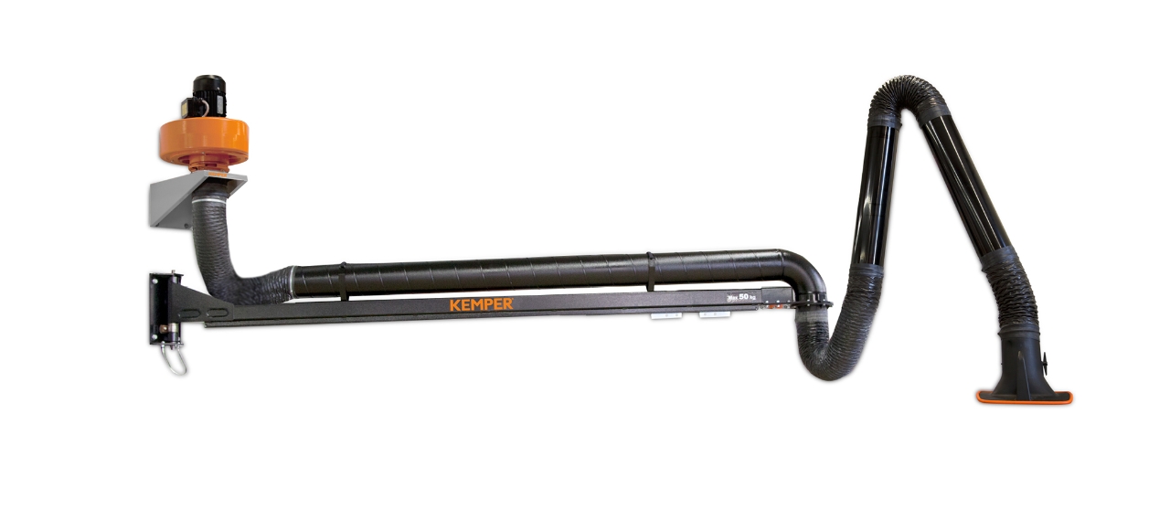 Elmag-Abluftset-mit-Absaugarm-7m-in-Rohrausf-1 Elmag Abluftset mit Absaugarm 7m in Rohrausf. – Bild 2