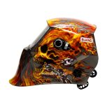 Elmag Automatik-Kopfschweißschirm, Design 'FLAME' – Bild 3