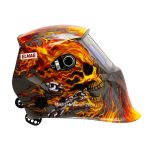 Elmag Automatik-Kopfschweißschirm, Design 'FLAME' – Bild 4