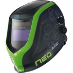 Elmag Automatik-Kopfschweißschirm - neo p550 grün -TC (1007.011)