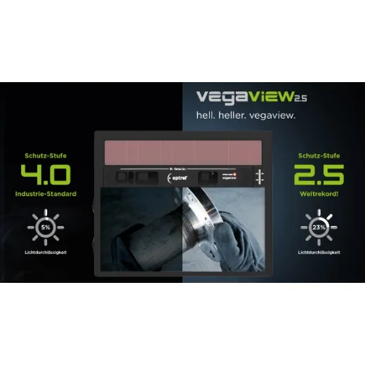 Elmag Automatik-Kopfschweißschirm - vegaview 2.5 -TC (1006.600) – Bild 2