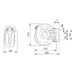 Elmag Automatischer Kabelaufroller 'H07RN-F' ROLL ELECTRIC PROFI PLUS 230/15 – Bild 4