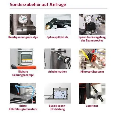 Elmag BOMAR Metall-Bandsägemaschine Workline 510.350 DGH – Bild 4