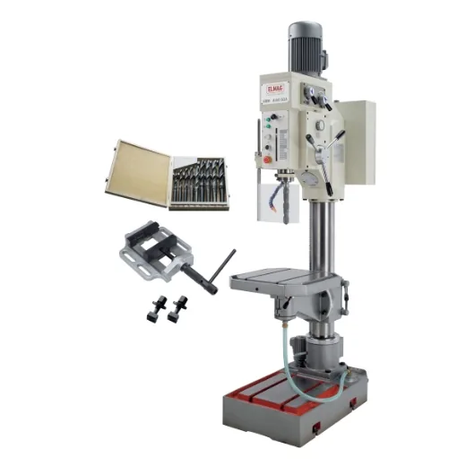 Elmag-Getriebe-Saeulenbohrmaschine-GBM-440-SGA-Set-4 Elmag Getriebe-Säulenbohrmaschine GBM 4/40 SGA - Set – Bild 1
