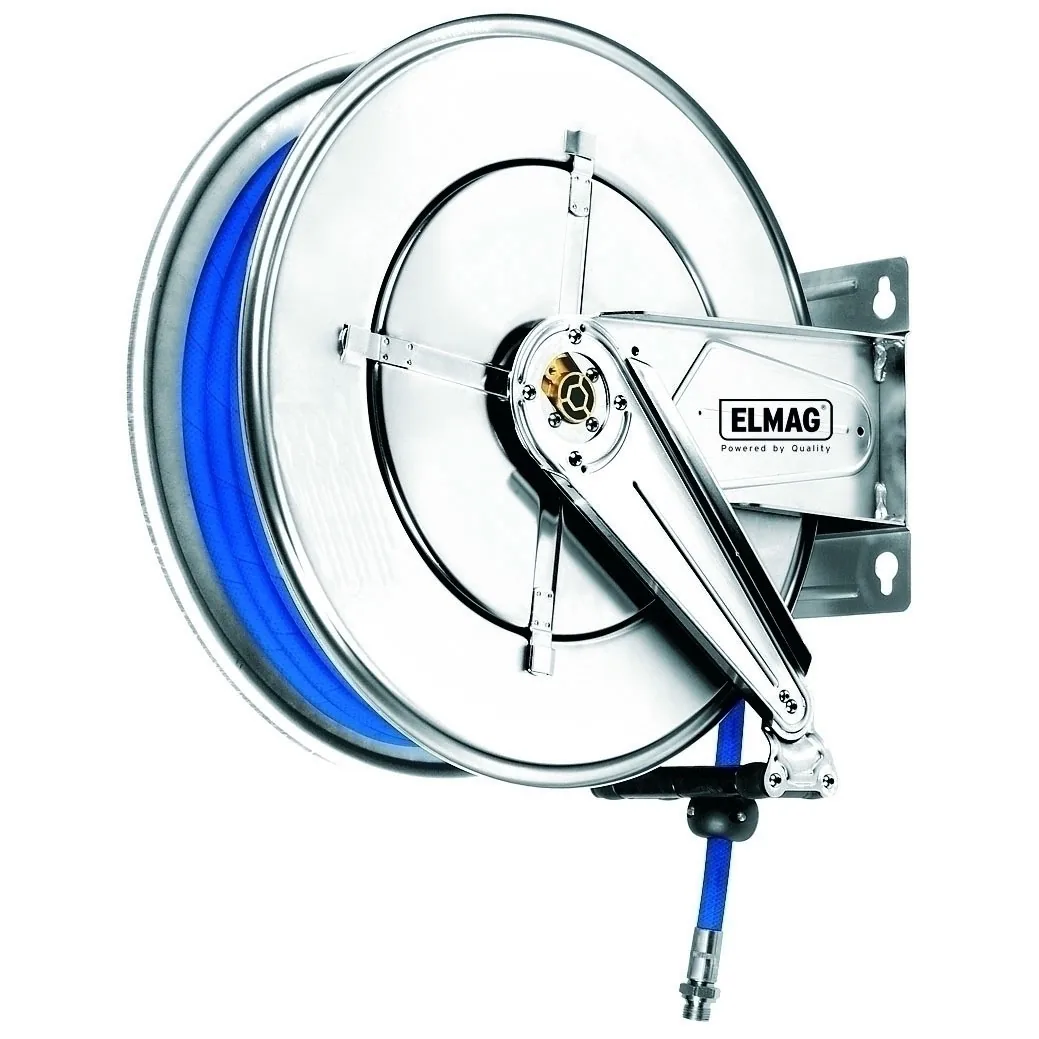 Elmag INDUSTRIE Schlauchaufroller Edelstahl '563/14' – Bild 6